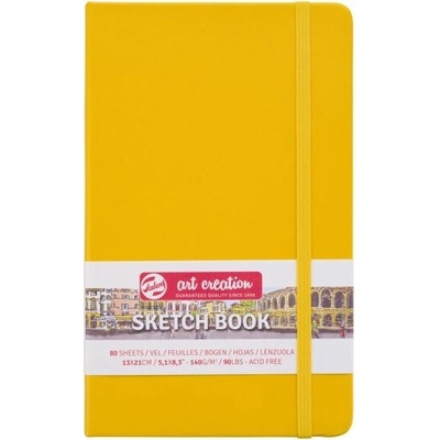 Talens Art Creation Sketchbook v pevnej väzbe Yellow 13 x 21