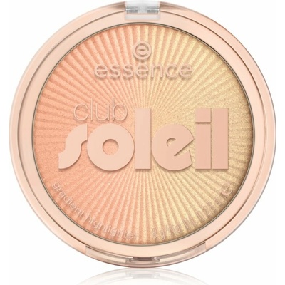 essence club SOLEIL rozjasňovač 01 Sunset Drip 8 g
