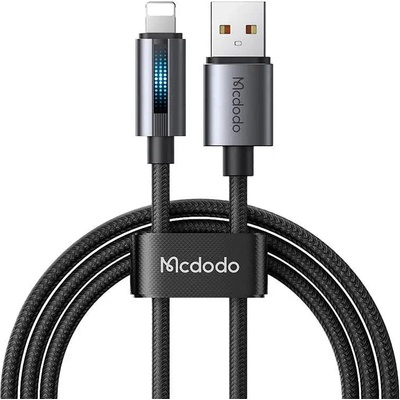 Mcdodo Кабел Mcdodo CA-5660, USB-A / Lightning, 1.2m, черен (CA-5660)