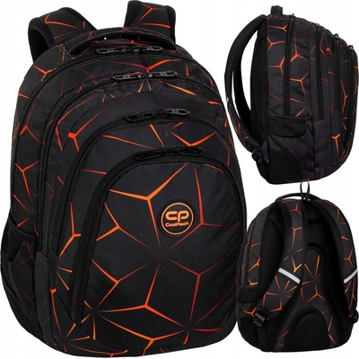 CoolPack Batoh Drafter Lava černo/oranžový