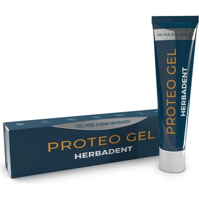 HERBADENT PROTEO GÉL gél pod zubné náhrady 40 g