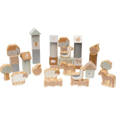 Jollein Kostky 34 ks v tubě Farma