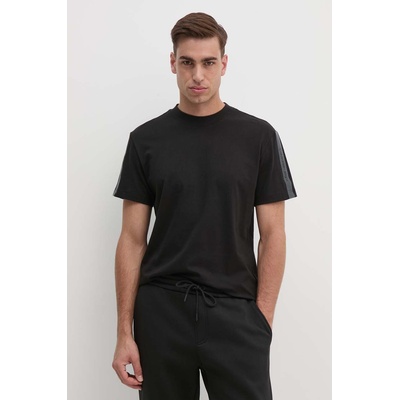 Calvin Klein Jeans Памучна тениска Calvin Klein Jeans в черно с принт J30J325653 (J30J325653)