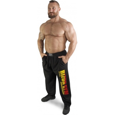 Bizon Gym tepláky 107 černá