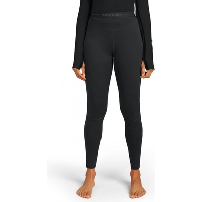 ICEBREAKER W 125 ZoneKnit Leggings BLACK/JET HTHR/CB