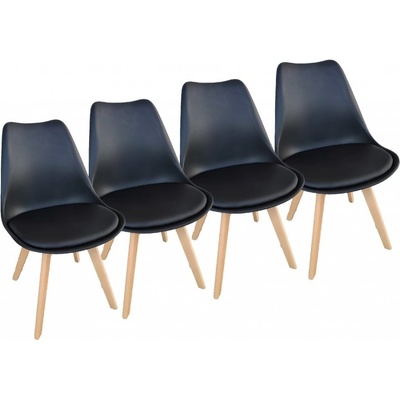 Bestent Basic černá 4 ks