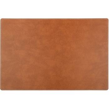 LIND DNA Подложка за бюро SQUARE BULL 44 x 64 см, естествен / бял, кожа, LIND DNA (LIND98422)