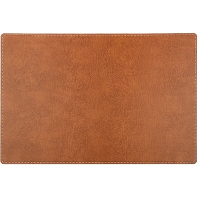 LIND DNA Подложка за бюро SQUARE BULL 44 x 64 см, естествен / бял, кожа, LIND DNA (LIND98422)