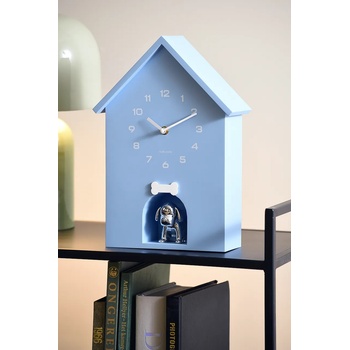 Karlsson Стенен часовник със звук Karlsson Dog House 36, 5 x 26, 5 cm (KA6096LB)