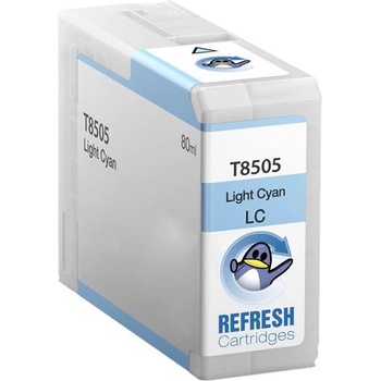 Compatible Epson T8505LC светло циан (light cyan) съвместими касети (T8505LC)