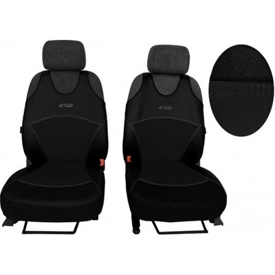 Autopoťah Pok-ter Autotričká Active Alcantara B čierne Koža-alcantara
