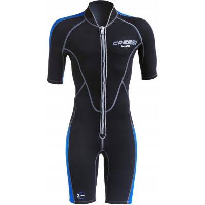 Cressi short Lido Man 2 mm - černá/modrá