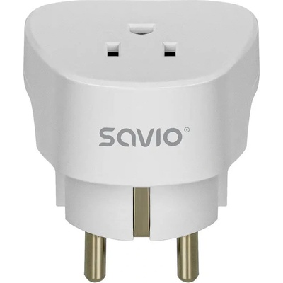 SAVIO AP-01 Travel Adapter, US контакт - EU щепсел (AP-01)