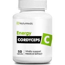 Naturmedic Energy Cordyceps kapsúlules 50 kapsúl