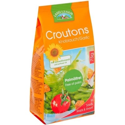 Land-Leben Krutony s česnekovou příchutí 75 g