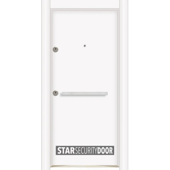Starsteeldoor Блиндирана врата Outdoor - LP Бяла (цена без монтаж)