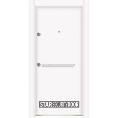 Starsteeldoor Блиндирана врата Outdoor - LP Бяла (цена без монтаж)