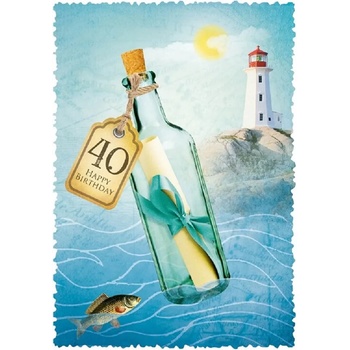 Image 1 of Gespaensterwald Картичка Gespaensterwald Romantique - Happy Birthday, 40 (30033078)