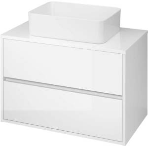 Cersanit Crea - Шкаф за мивка, 53x79x45 см, 2 чекмеджета, бял S924-005 (S924-005)