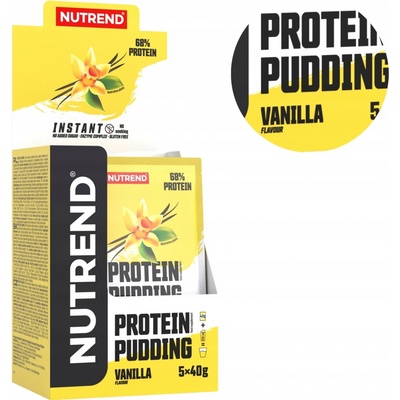 Nutrend Pudding protein vanilka 5 x 40 g