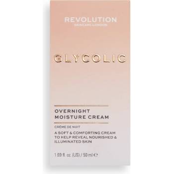 Revolution Beauty REVOLUTION Skincare Glycolic Acid Glow Overnight Cream Дневен крем дамски 50ml