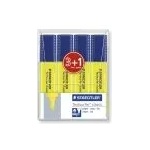  Комплектт текстмаркери Staedtler 364, жълти, 3+1 броя