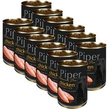 Dolina Noteci Piper Platinum Pure kuře a hnědá rýže 12 x 400 g