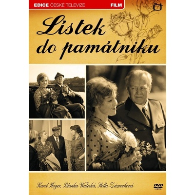 Lístek do památníku DVD
