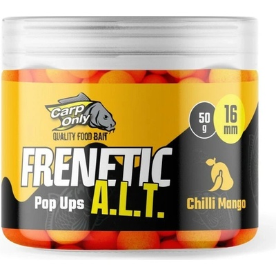 Carp Only Plávajúce Boilies Frenetic A.L.T. Hi-Visual Pop Ups 16 mm 50 g - Chilli Mango