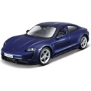 Bburago Porsche Taycan Turbo S 2019 Carrara modrá 1:24