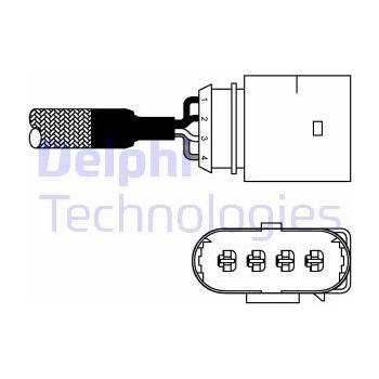 Lambda sonda DELPHI ES10978-12B1