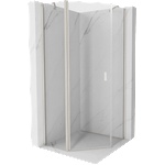 Mexen Mist петоъгълна душ кабина с отварящи се врати 90 x 90 см, прозрачна, (8A8-090-090-97-00)