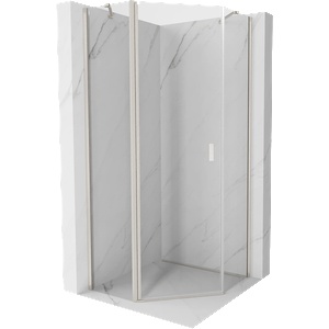 Mexen Mist петоъгълна душ кабина с отварящи се врати 90 x 90 см, прозрачна, (8A8-090-090-97-00)