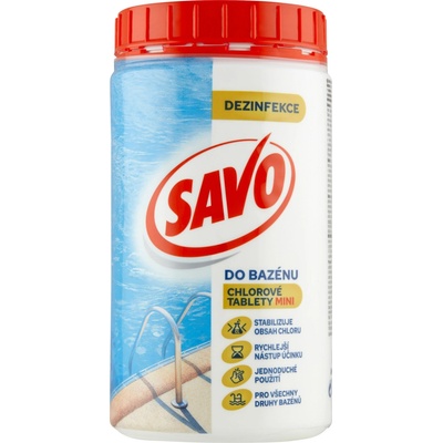 Savo Mini Chlórové tablety 800 g