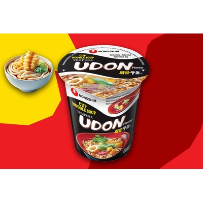 Nong Shim NongShim instantní nudlová polévka Udon v kelímku 62g