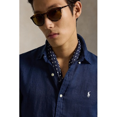 Ralph Lauren риза мъжка от лен (710968915)