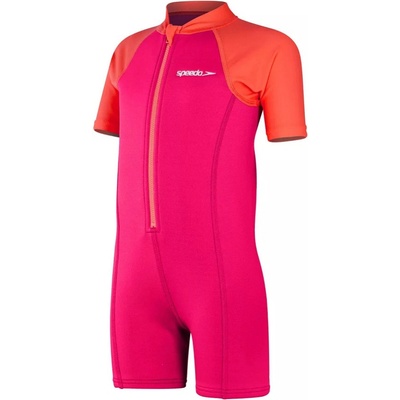 Speedo LTS Neoprene Suit Infant Girls Cherry Pink/Coral