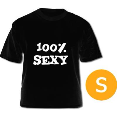 Divja tričko 100% Sexy čierne