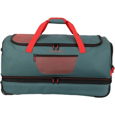 TRAVELITE Сак Travelite Basics 70cm Wheeled Duffle bag - Green (Green / Orange)