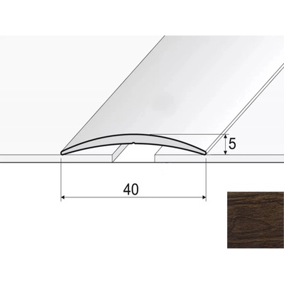 Effector A13 Prechodový profil WENGE KONGO 2,7 m