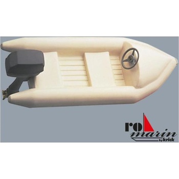 Romarin Гумена лодка с макет на извънбордов двигател 1: 25
