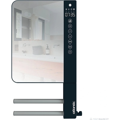 ATLANTIC Конвектор за баня atlantic telia mirror огледален с поставка за кърпи 1000+800 w (720111)