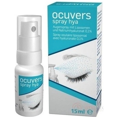 Ocuvers spray hya oční kapky ve spreji lipozomy a hyaluronát sodný 15 ml