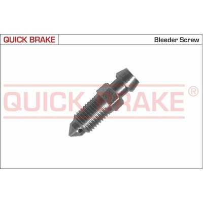 Odvzdušňovací šroub QUICK BRAKE 0093