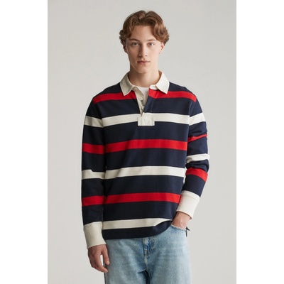 Gant Retro stripe Rugger evening blue