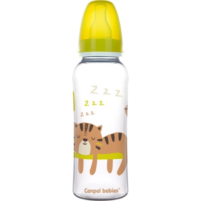 Canpol babies láhev s potiskem My dream růžová 250ml
