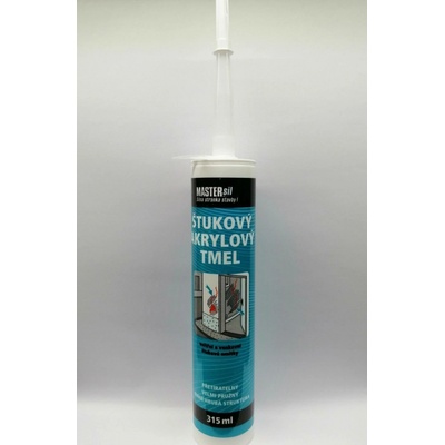 Mastersil Štukový akrylový tmel 315 ml bílá