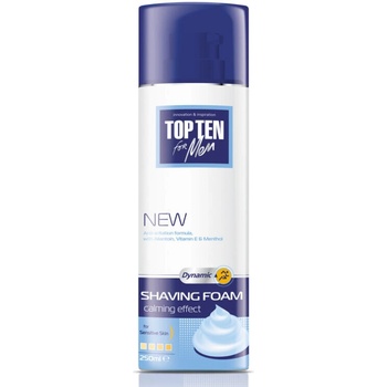 TOP TEN Dynamic Пяна за бръснене за мъже с чувствителна кожа 250 мл (160102)