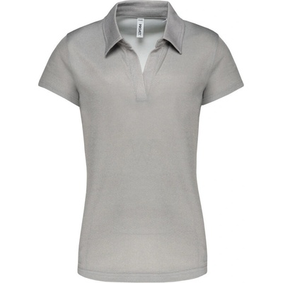 Kariban Polokošile Kariban PA483 CoolPlus® krátký rukáv dámská COT-20P48307700 Melír šedá