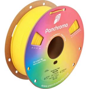 Polymaker PLA филамент Polymaker Panchroma Basic PLA, 1.75 mm, 1.0 kg, Yellow - 3dmall